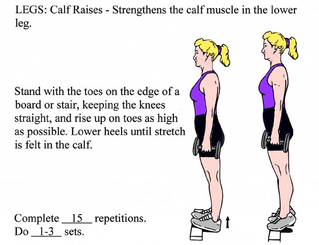 Standing calf Raise