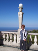 Mom at Hearst Castle